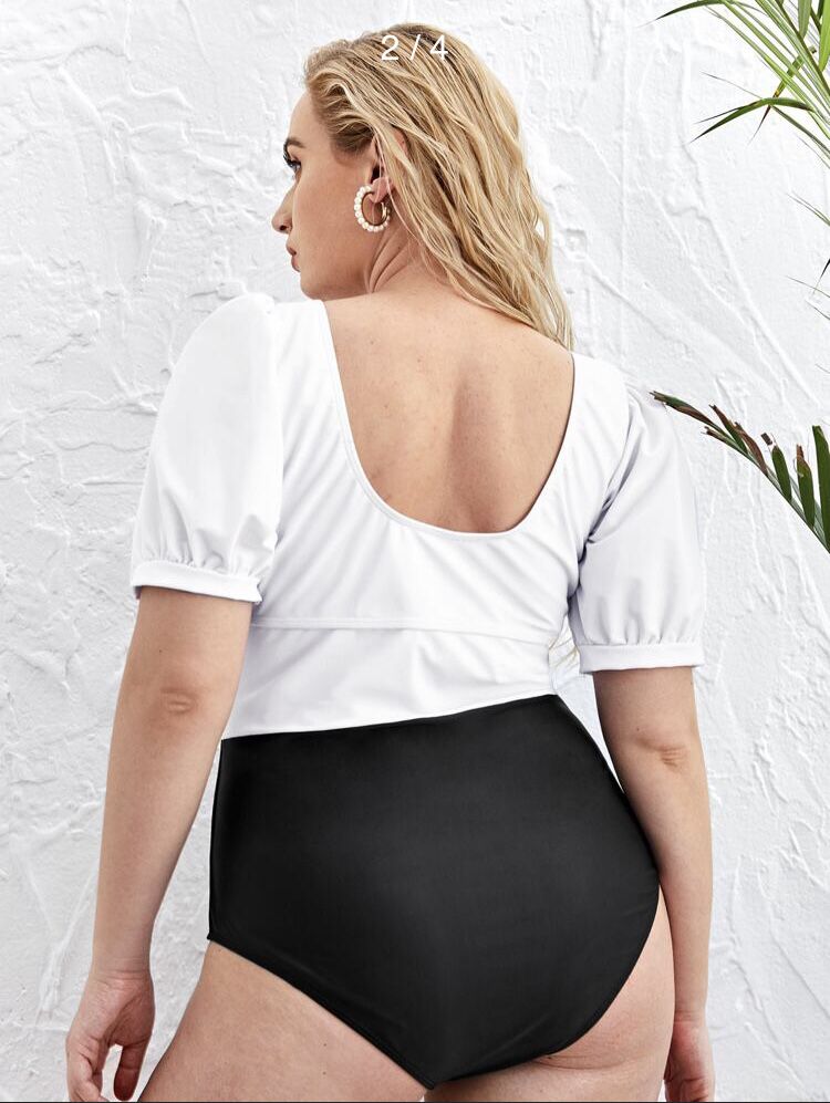 Fato de Banho Senhora Plus Size SHEIN