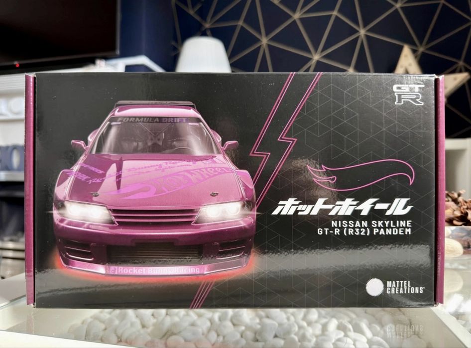 Hot Wheels Nissan Skyline R32 Pandem RC zdalnie sterowany 1/64