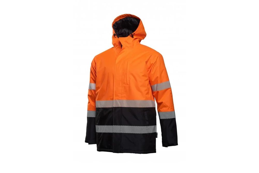 HOGERT pomarańczowa kurtka ocieplana ostrzegawcza L 52