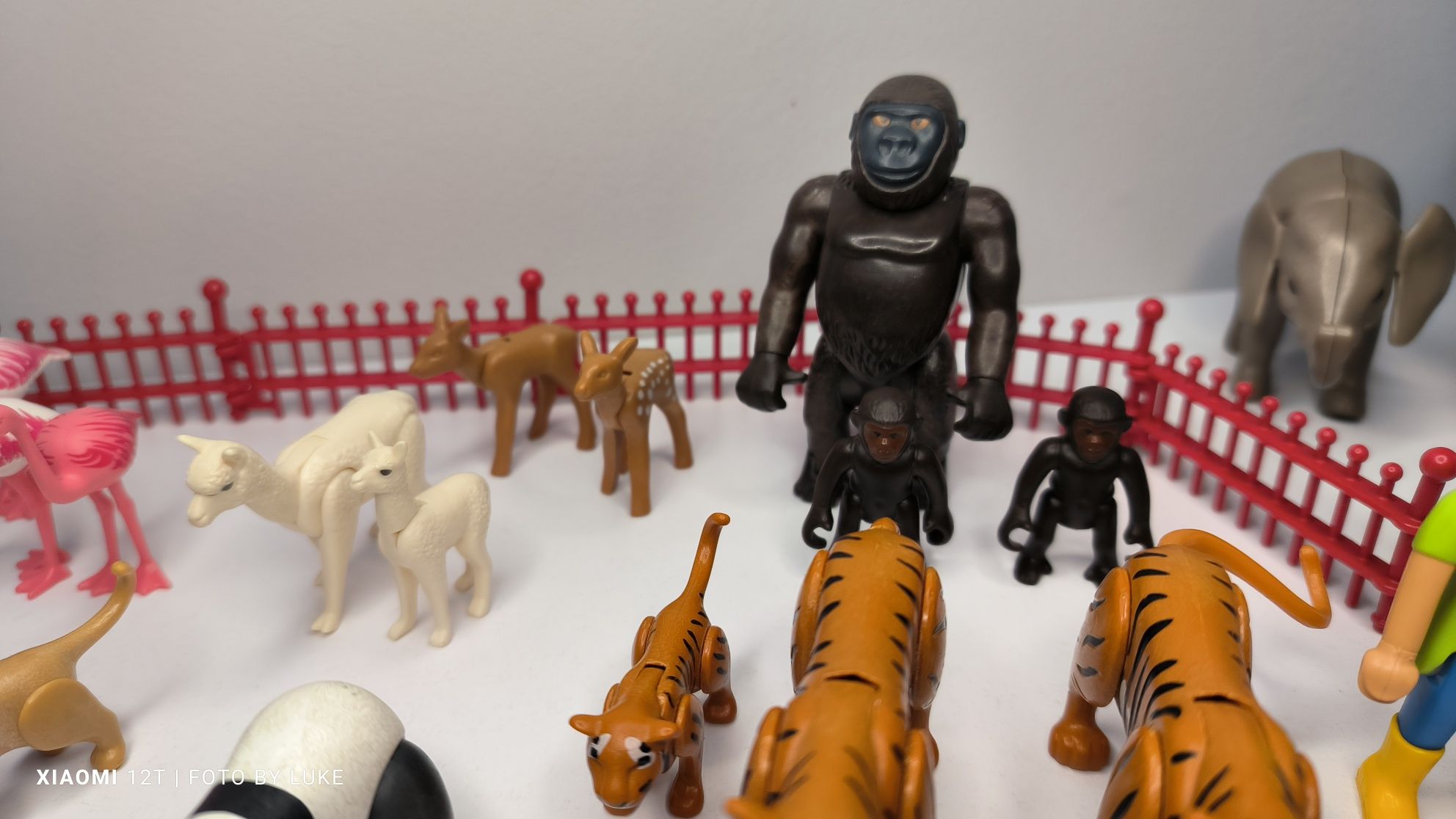 Playmobil zwierzęta zoo słoń goryl lew tygrys Fleming bobry lama panda