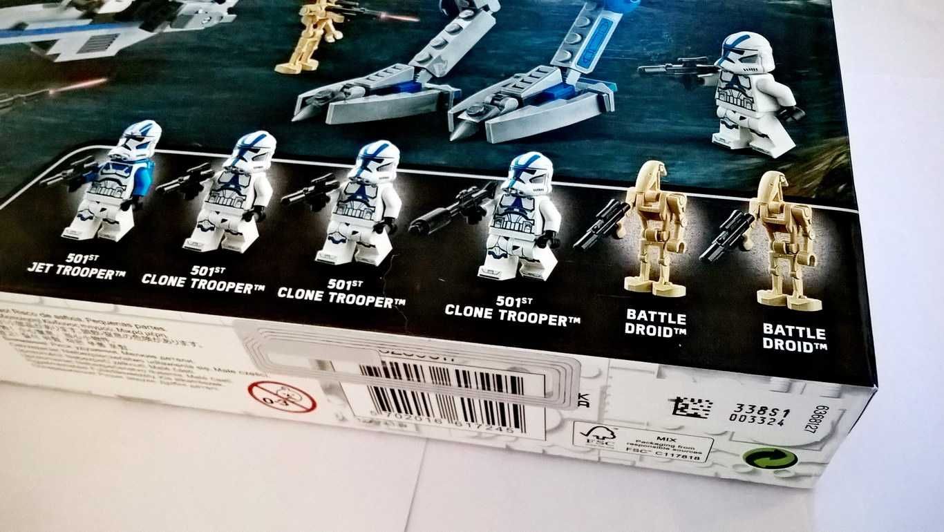 Lego Star Wars 75280 Legion 501st Clone Troopers selado