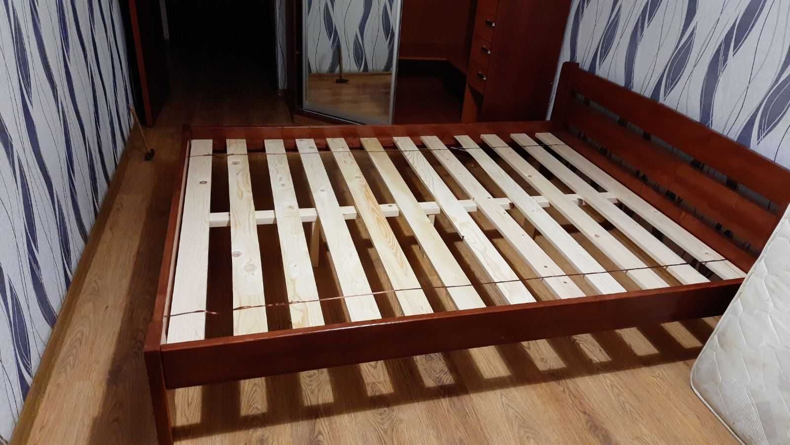 160х200 см деревянная кровать