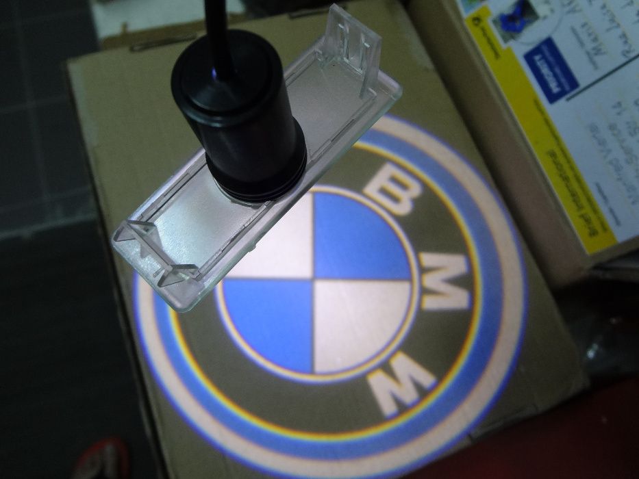 Projetores de símbolo em led para portas BMW