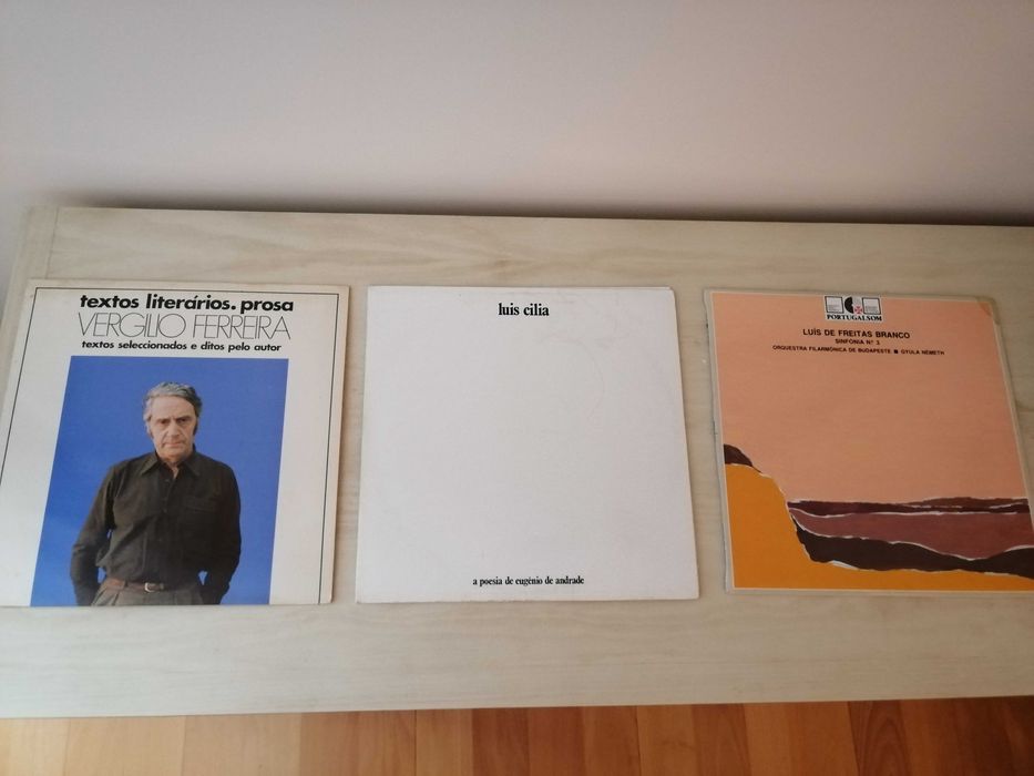 Poesia & prosa vinil de Luís Cilia, Luís F Branco v