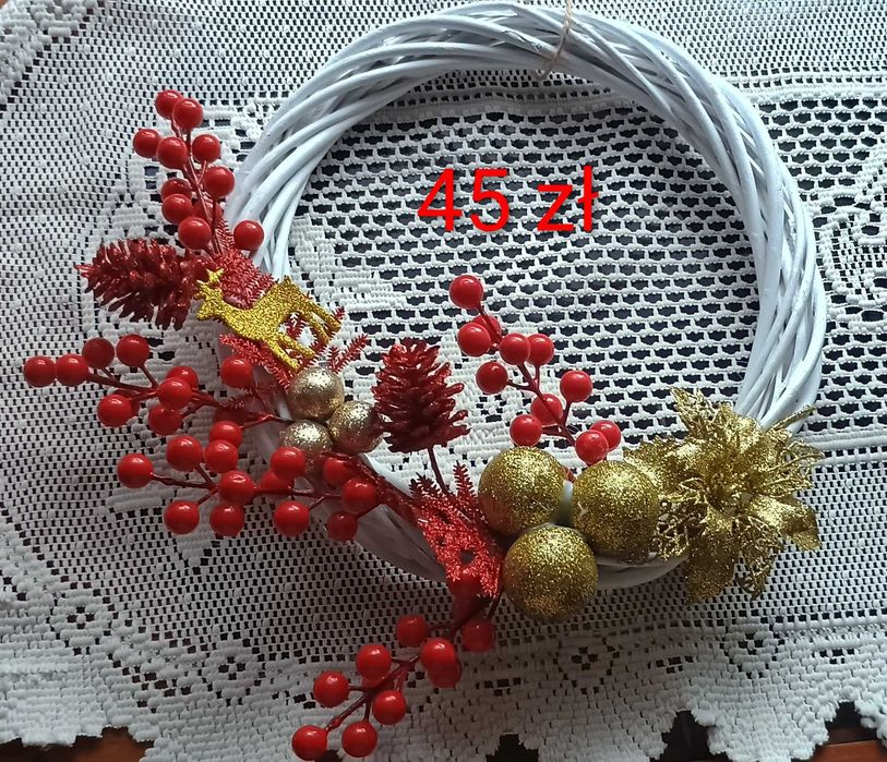 Sprzedam wianuszki bożonarodzeniowe