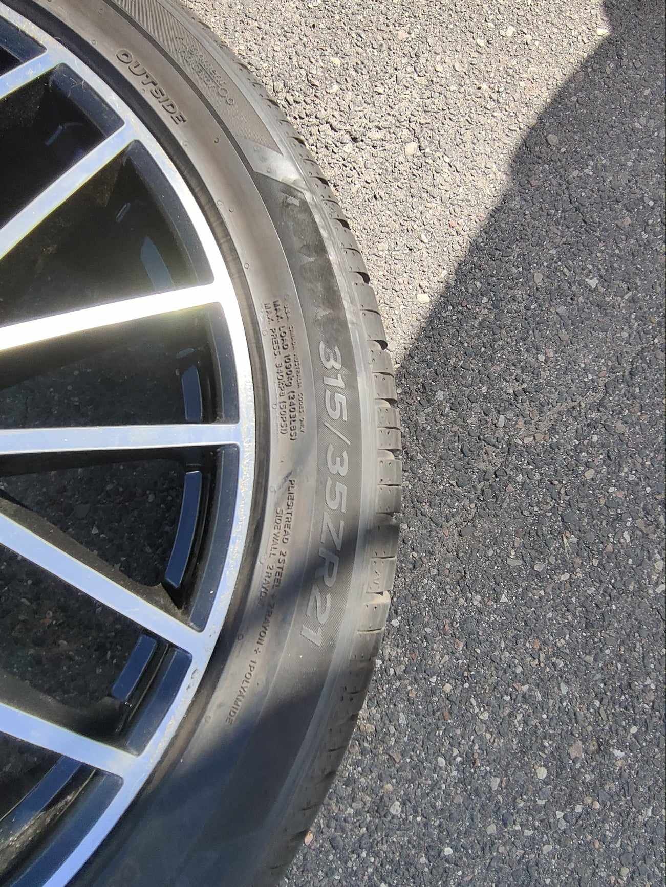 Alufelgi 21" Porsche Cayenne turbo 5x130 oryginał
