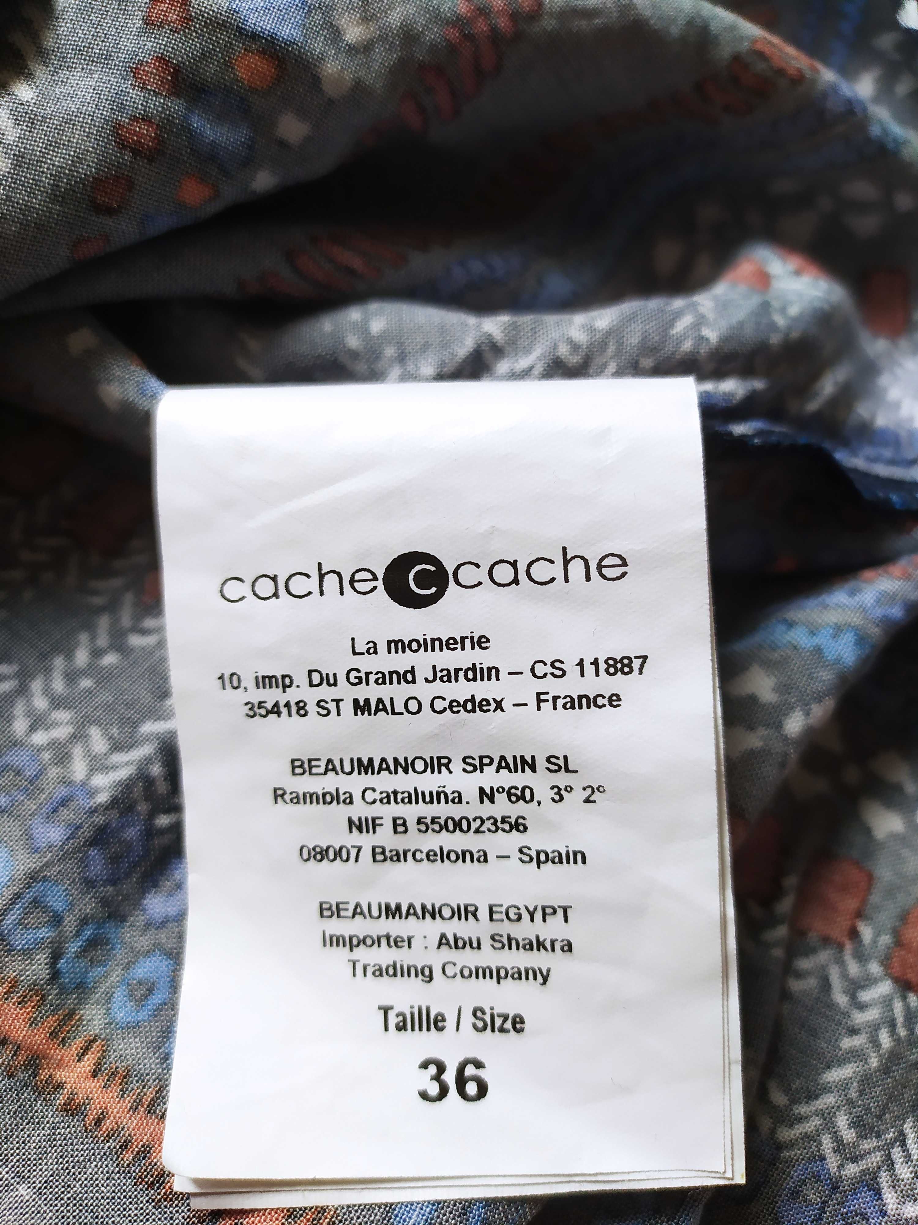 Bluzka damska wiskoza letnia cache cache S