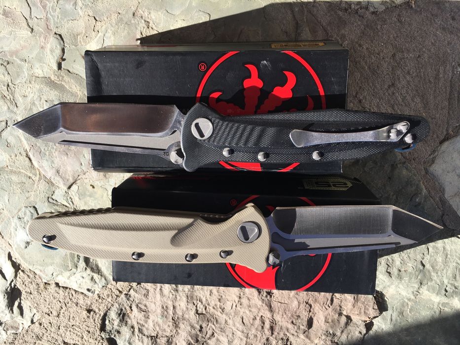 Кухоне EDC складне знаряддя типу Microtech Socom Delta Tanto