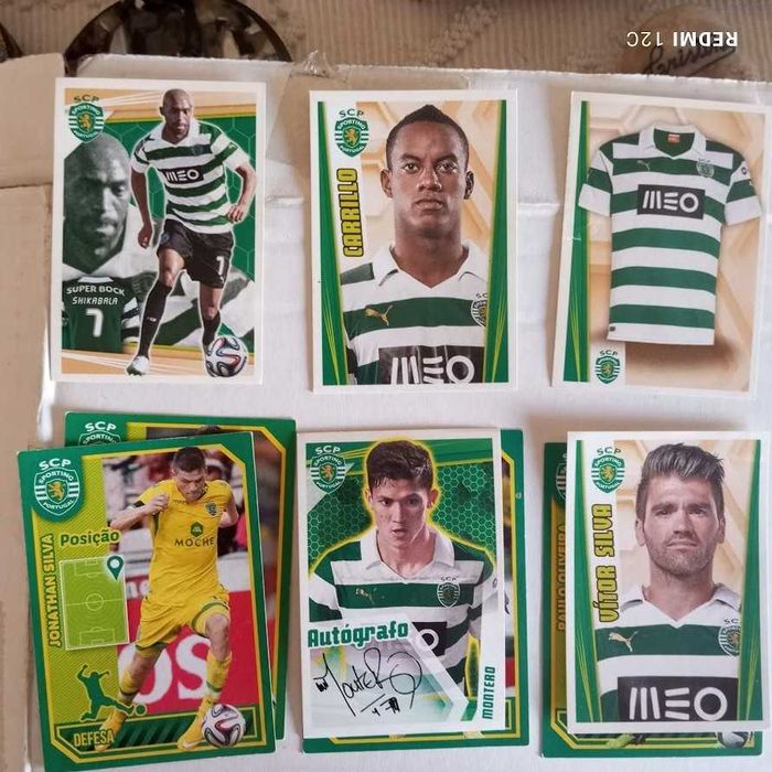 Sporting CP cromos Panini