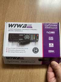 Tuner telewizji cyfrowej nowy nieużywany Wiwa H 265 2 gen
