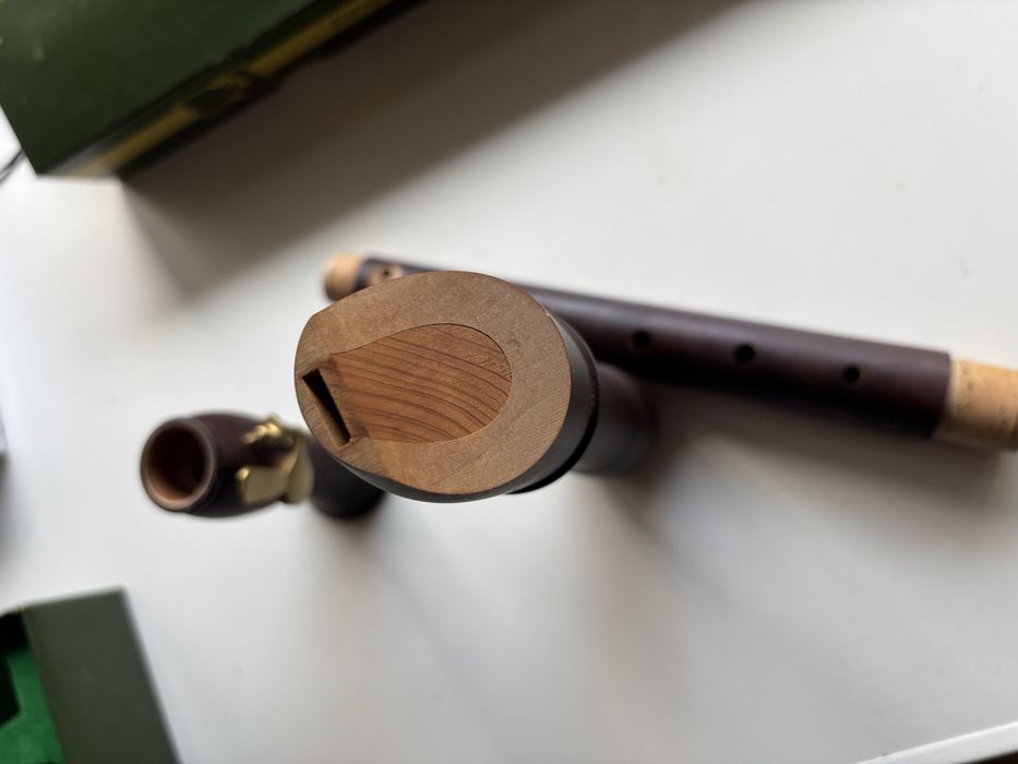 Eine MOLLENHAUER Blockflöte. Німецька флейта