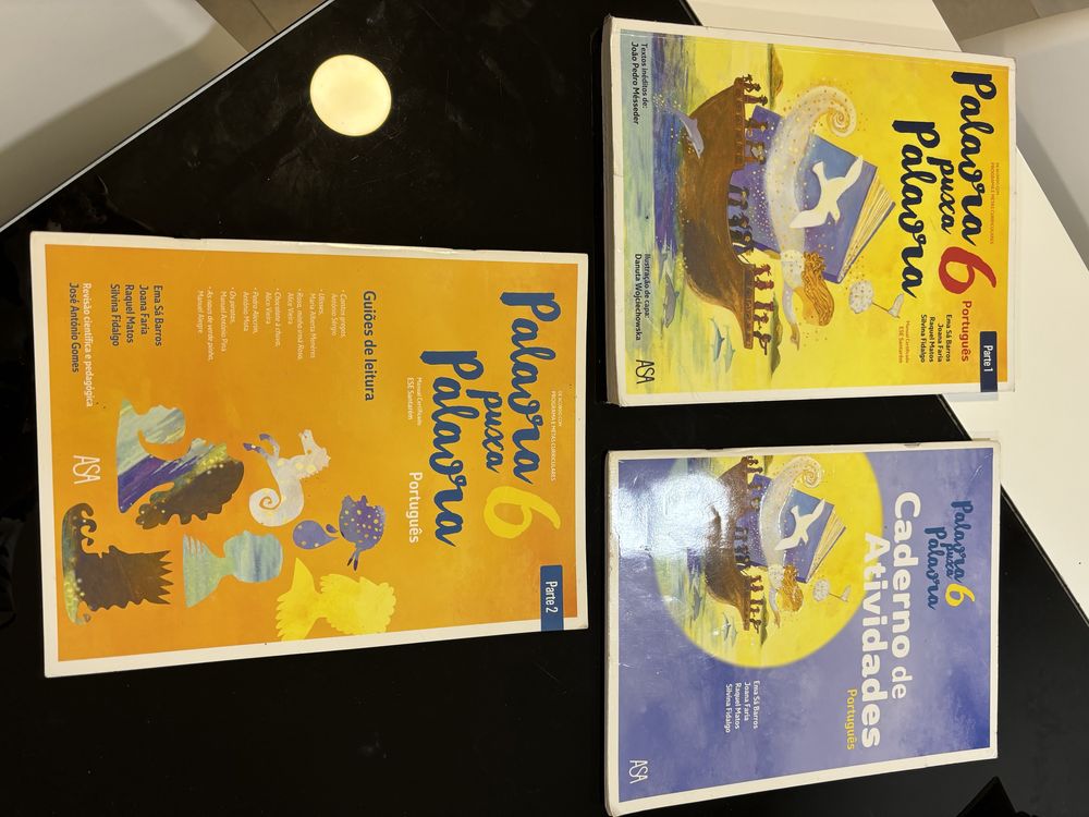 Livros escolares 6 ano