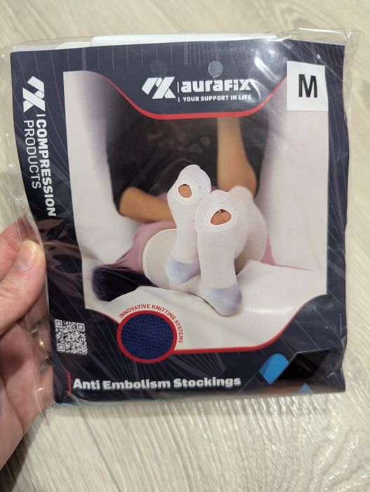 Панчохи антиемболічні, чулки компрессионные