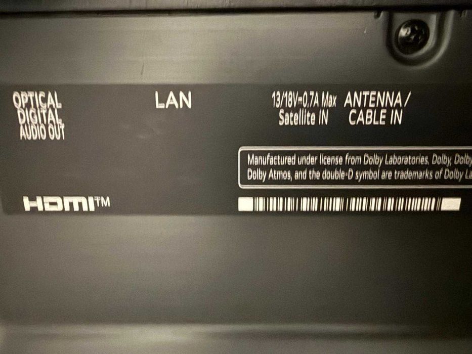 TV LG 55QNED819, 55 cali  wieszak i soundbar LG