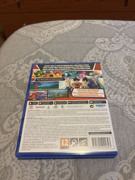 DragonBall Z para a Ps5