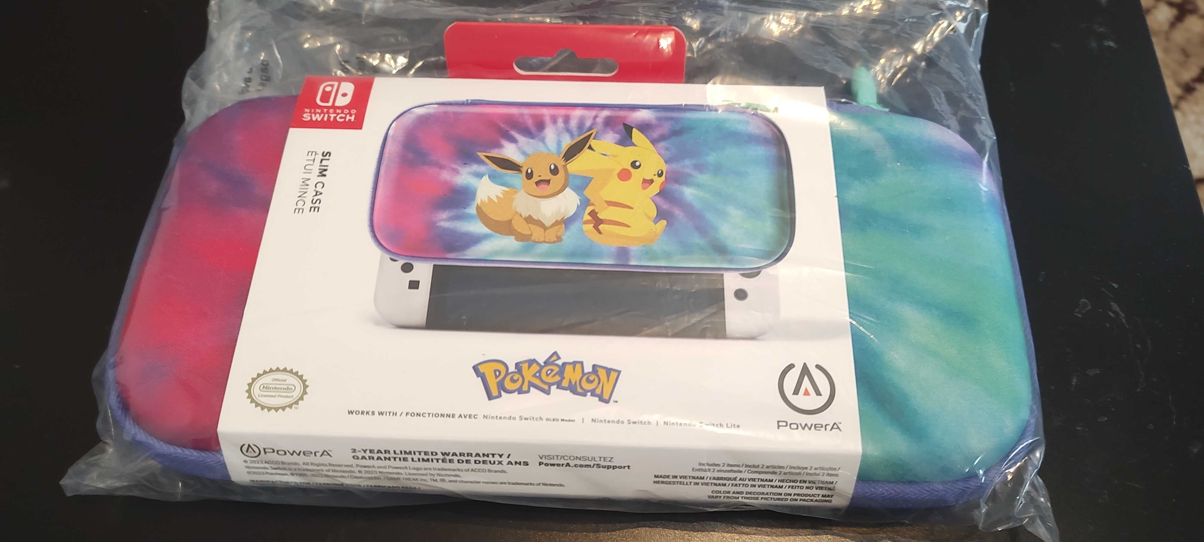 Etui PowerA Slim do konsoli Nintendo Switch- POKEMON, PIKACHU