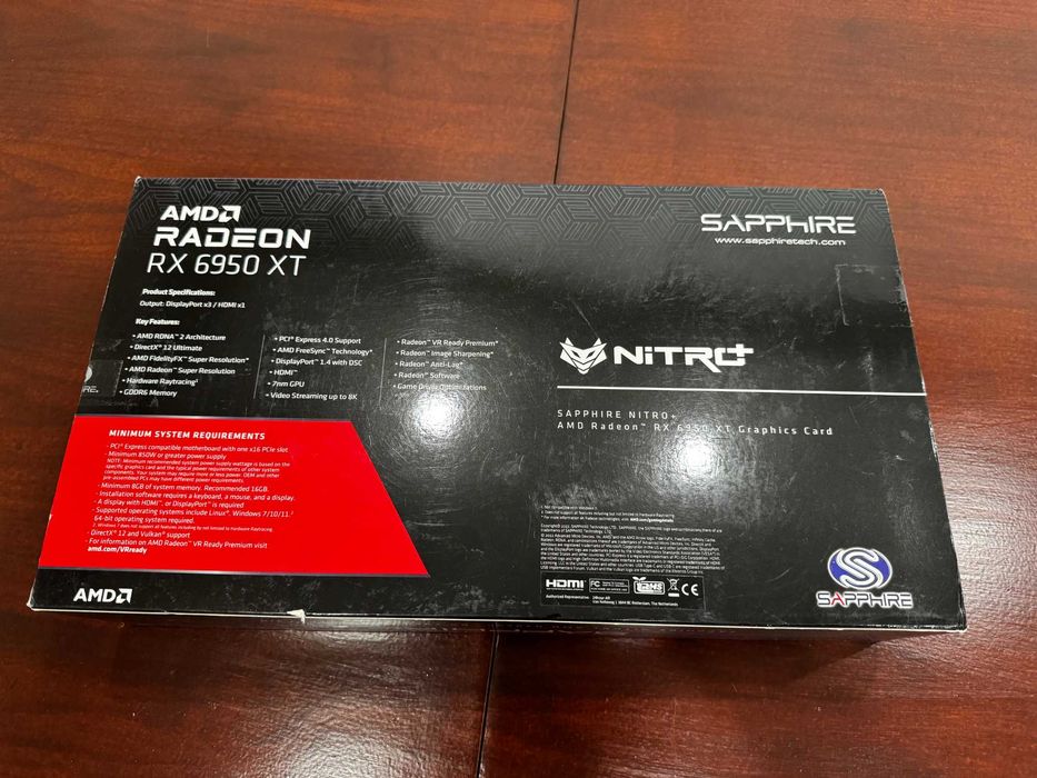 AMD Radeon RX 6950 XT 16GB GDDR6 - Nova | Não Usada