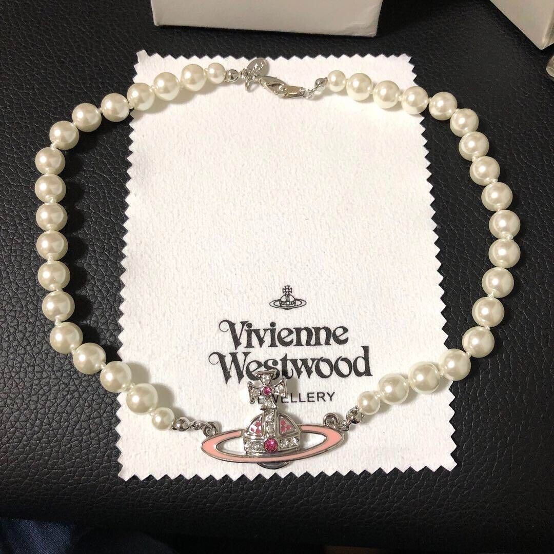 Ожерелье чокер жемчуг Вивьен Вествуд Vivienne Westwood колье