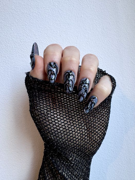 Paznokcie maniciure hybrydowy dłoni i stóp/przedłużanie metodą żelową