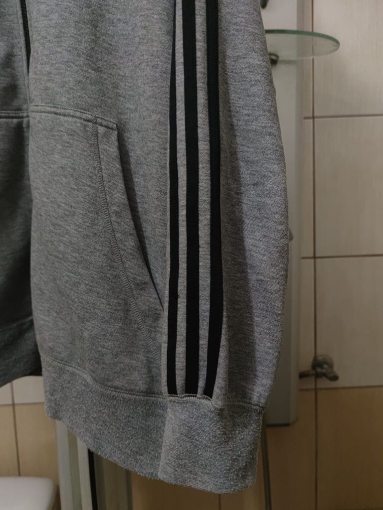 bluza hoodie kangurka longsleeve adidas XXL classic sport retro drip p