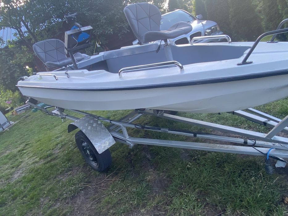 Lodka rekrecyjna lodz wedkarska łodka, projekt do skonczenia