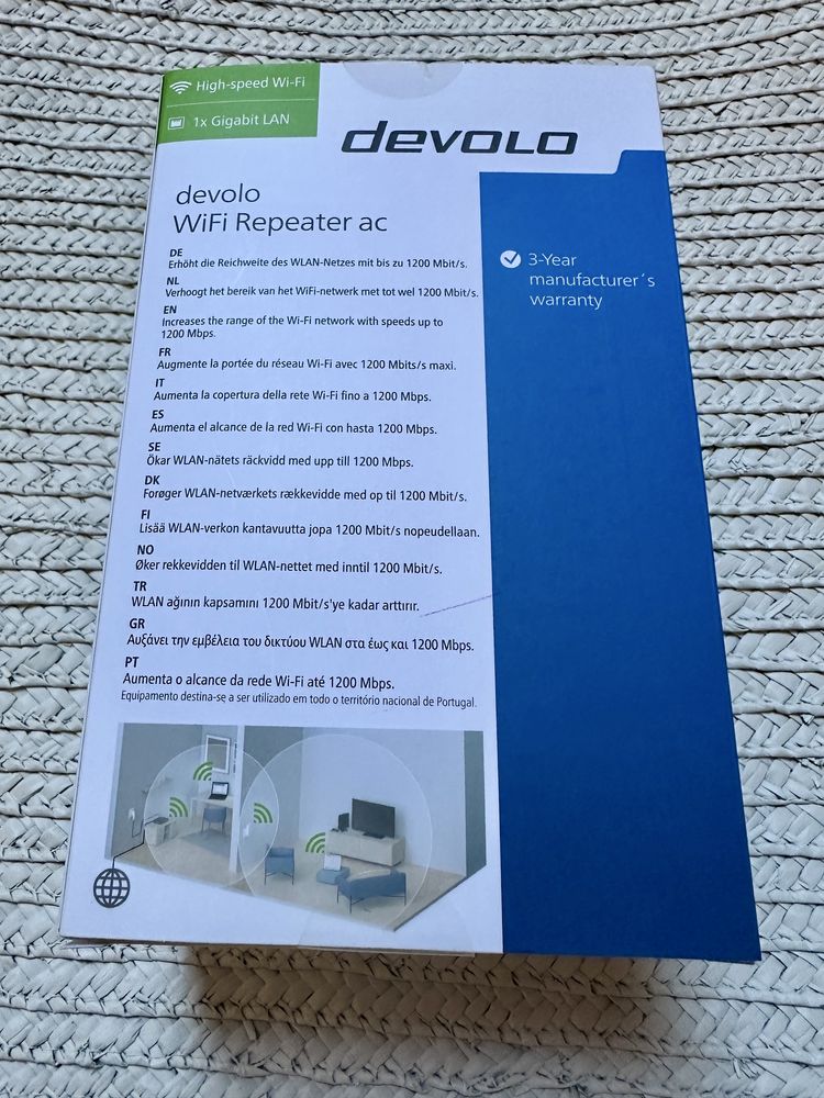 Repetidor Wi-Fi “Devolo”