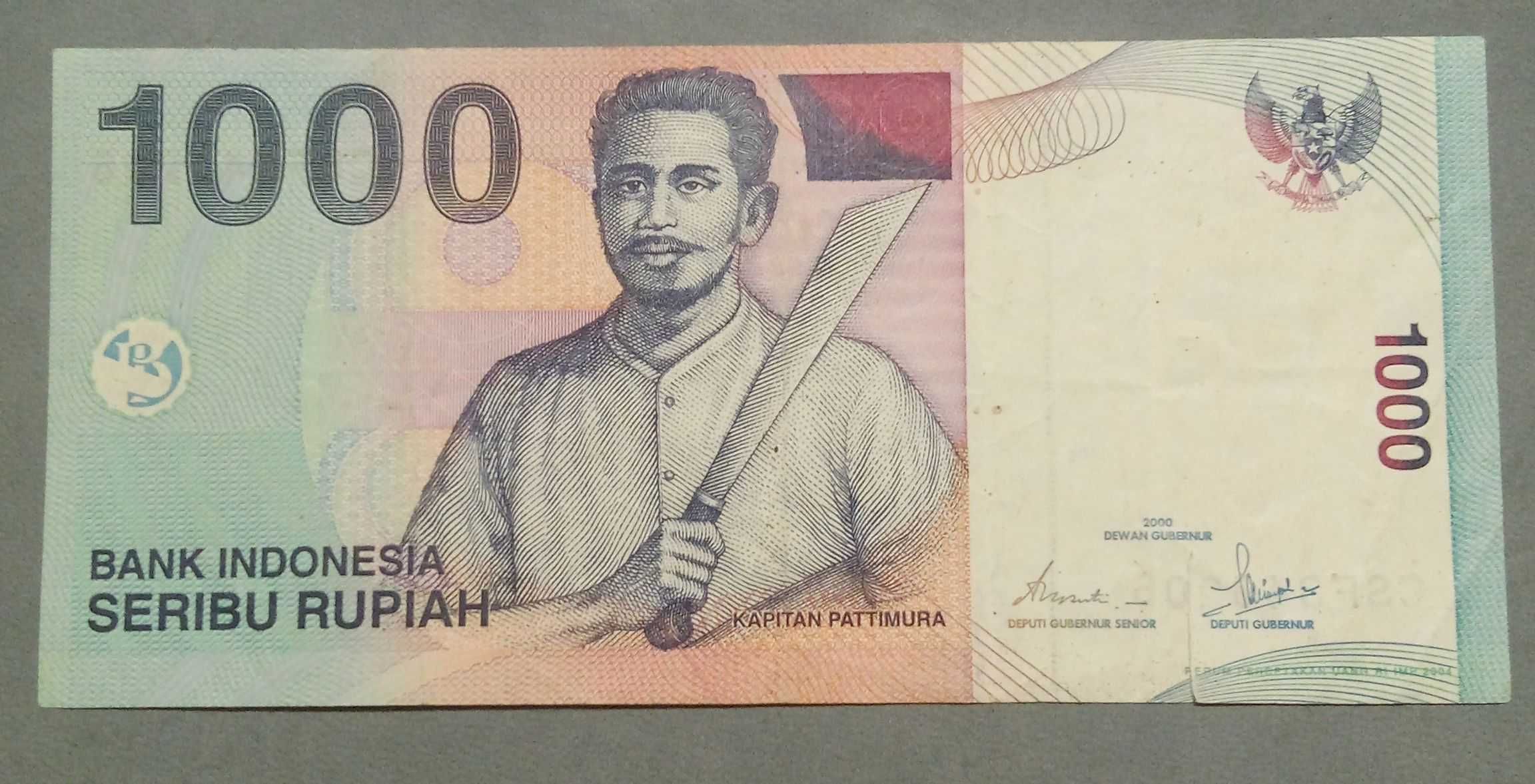 Nota da Indonésia