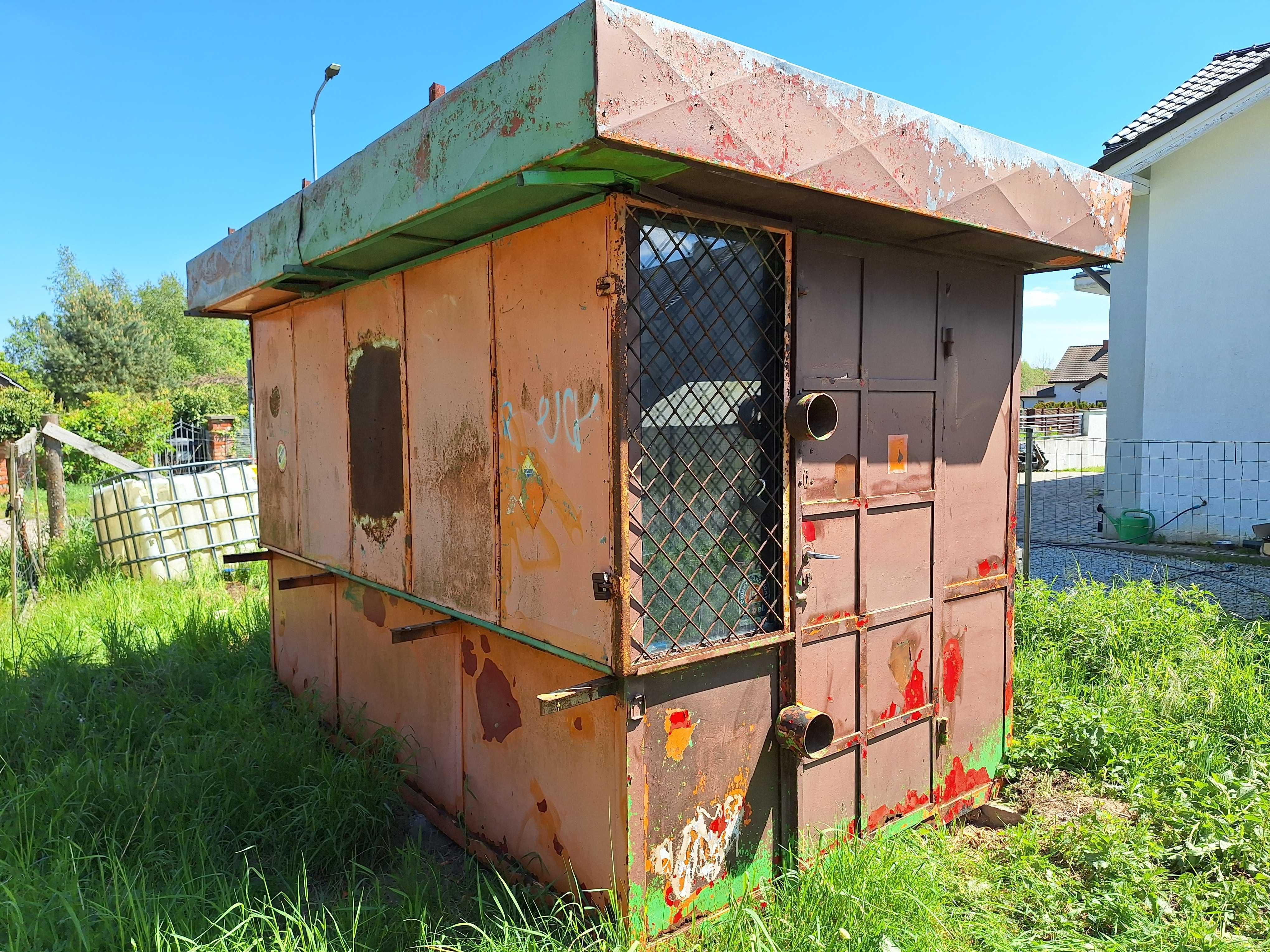 Kiosk/kontener budowlany - zaplecze budowy