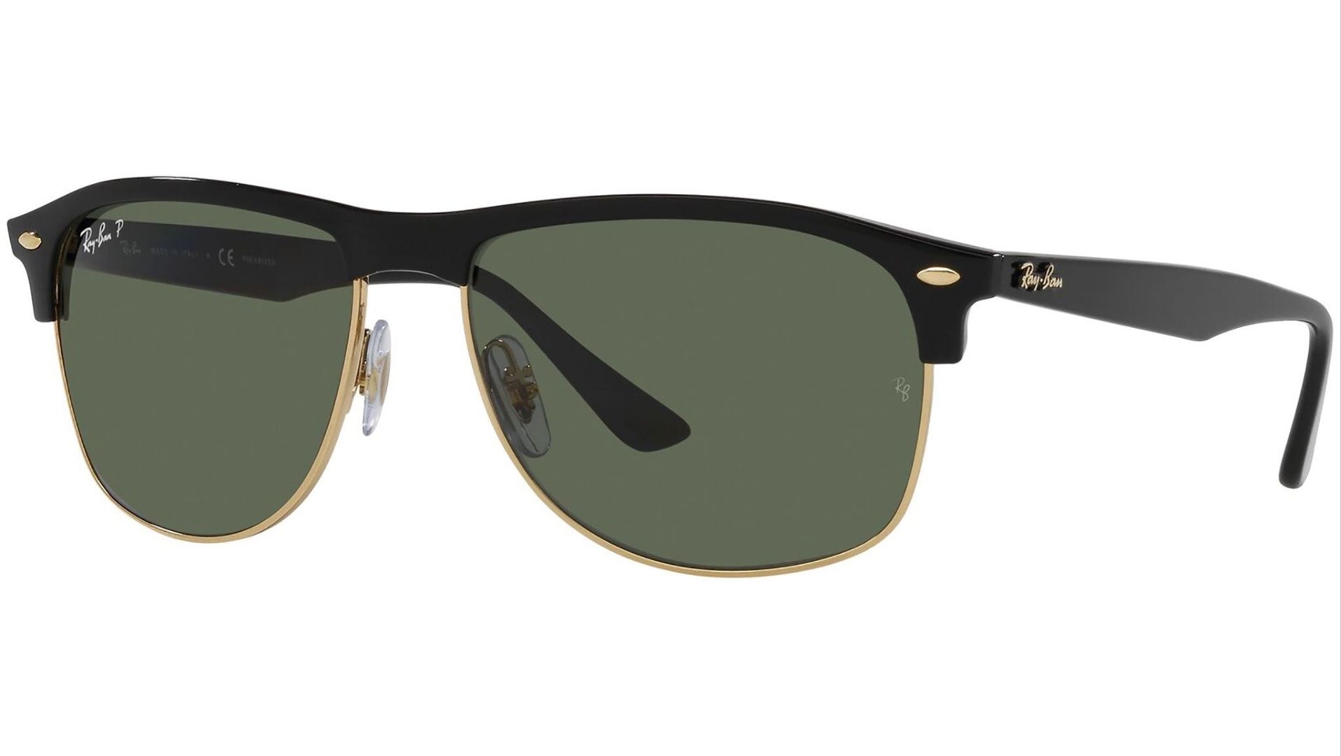 Окуляри  Ray-Ban Rb4342 Square Sunglasses, Black/Dark Green 59mm