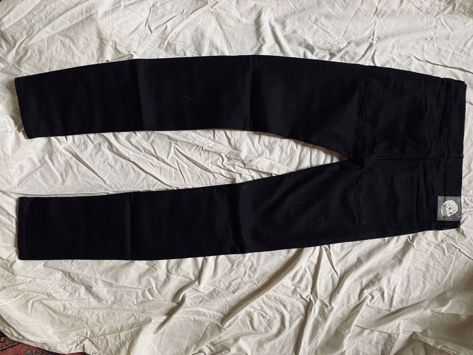 черные джинсы cheap monday, узкие 100% котон