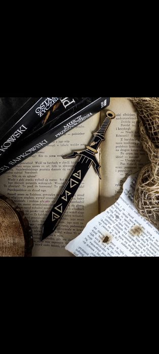 Zakładka do książki miecz wiedźmin