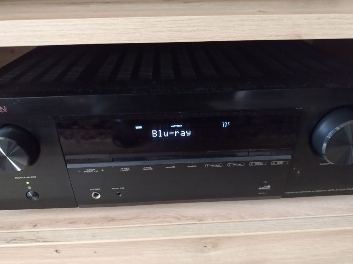 Denon AVR -X1700H DAB.     Mogę zamienić na inny z dopłatą AVC X3800H0