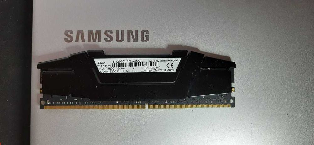 G.Skill DDR4 3200(CL14)  1x16gb (Samsung B-Die) Самые быстрые