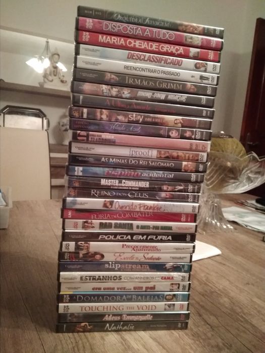 DVD-filmes vendo para desocupar