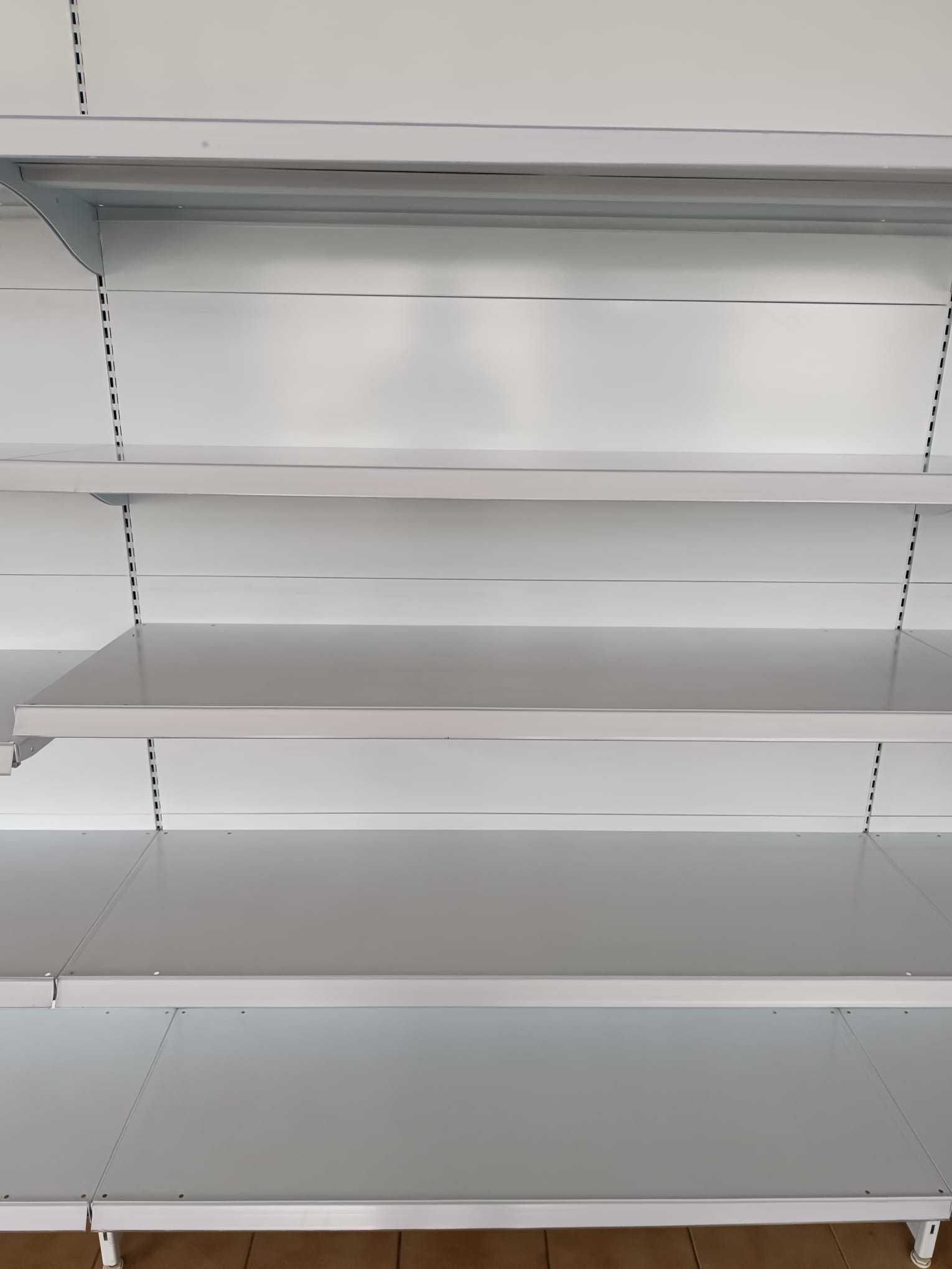 Estantes de supermercado/minimercado- Cor Branca