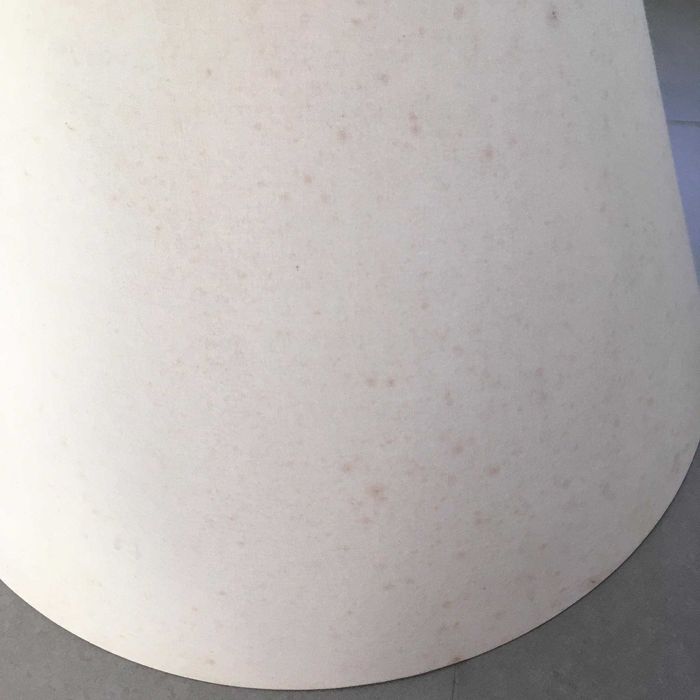 Abajur em tecido, 45 cm