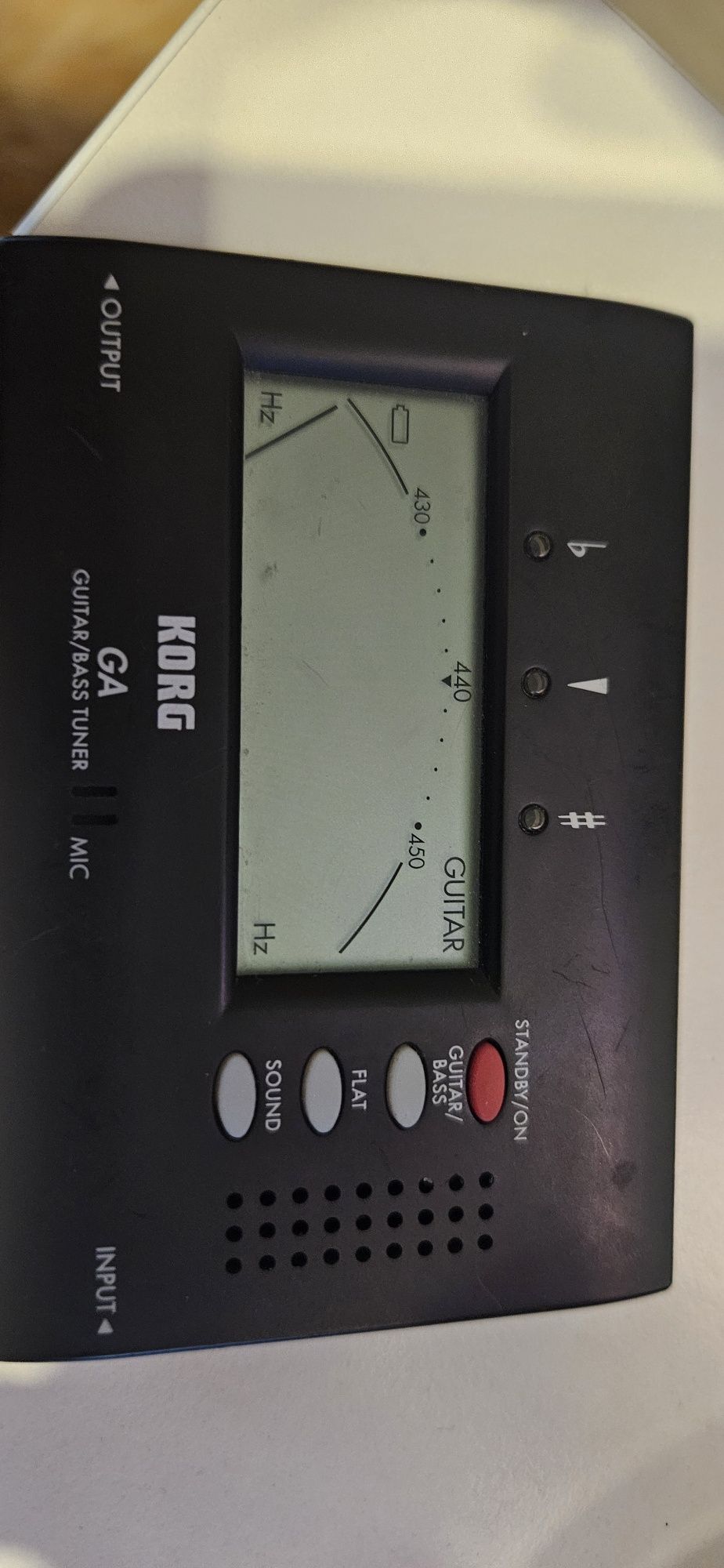 Tuner gitarowo/basowy korg ga-40