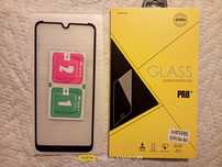 NOWE szkło hartowane do telefonu MOTOROLA MOTO E6 PLUS (czarna ramka).