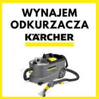 wynajem odkurzacza piorącego KARCHER PUZZI do tapicerek/dywanów+CHEMIA