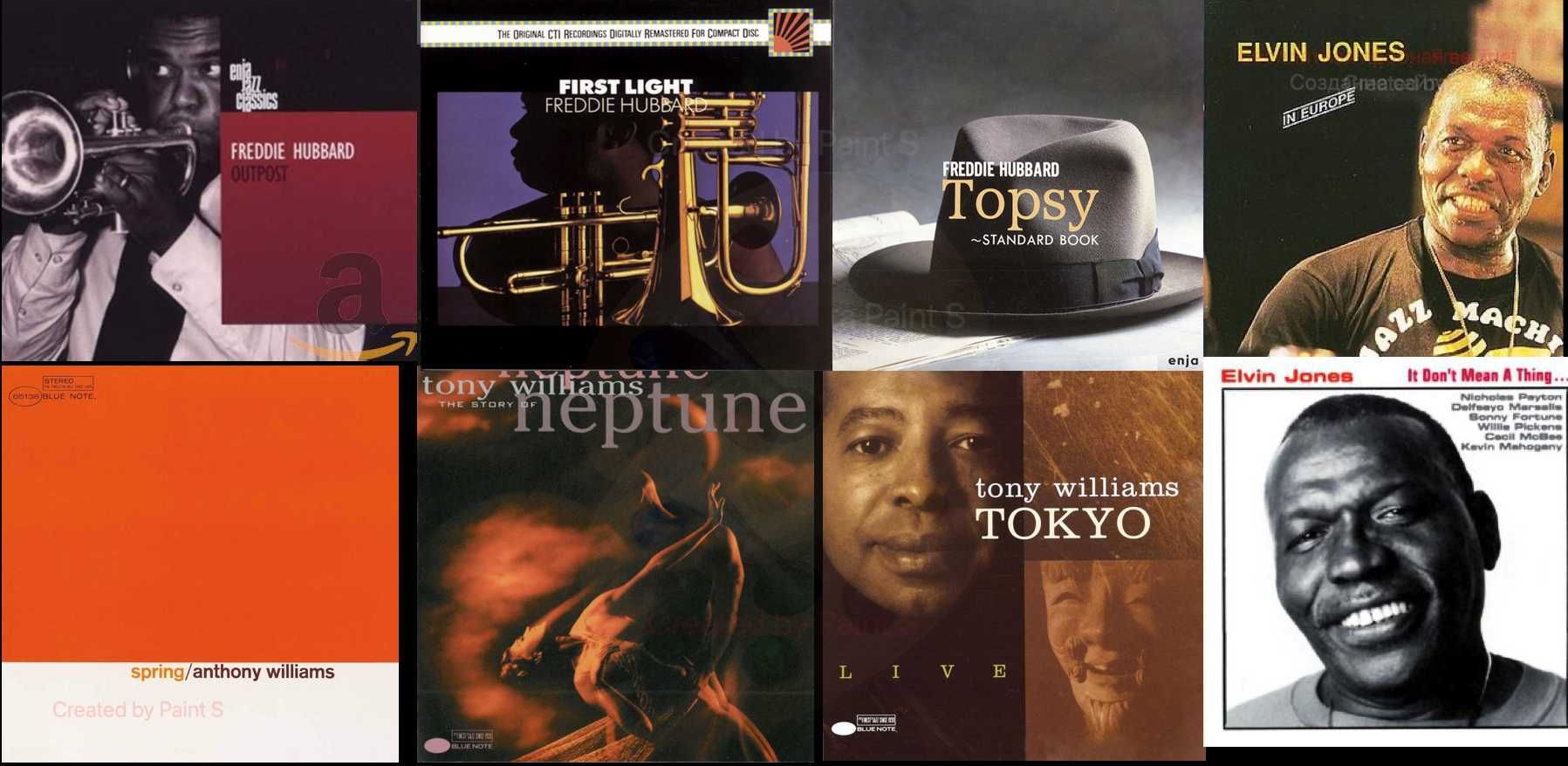 Фірмові джазові диски, Jazz CD, Verve, Blue Note, ECM GRP Impulse! DIW
