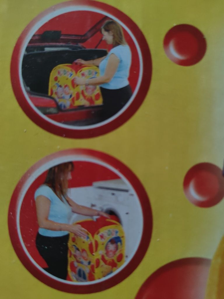 Papagaio + Cesto + Cama Insuflável Noddy c/saco cama - (€6 a €40)
