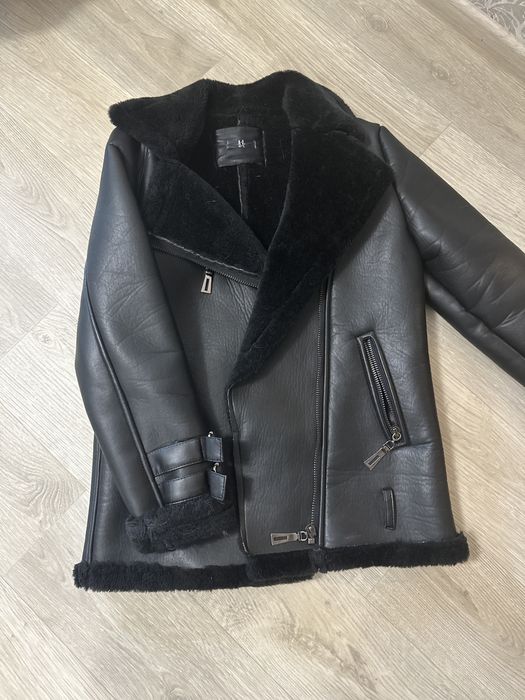 Дублянка авіатор жіноча на зиму/осінь куртка