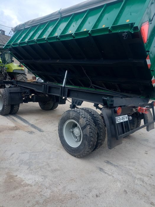 Przyczepa wywrotka 12 ton sprowadzona