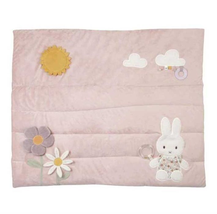 Tapete Atividades Bebé LITTLE DUTCH Miffy Little Flowers 80cm X 100cm