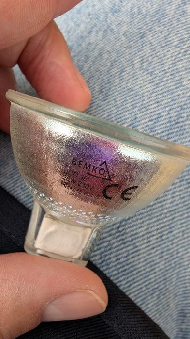Żarówka halogenowa 20W BEMKO JCD 38 G5.3