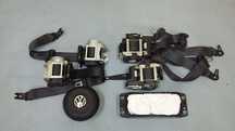 kpl. Airbag PODUSZKI PASY VW TIGUAN II 5NA 2015 -