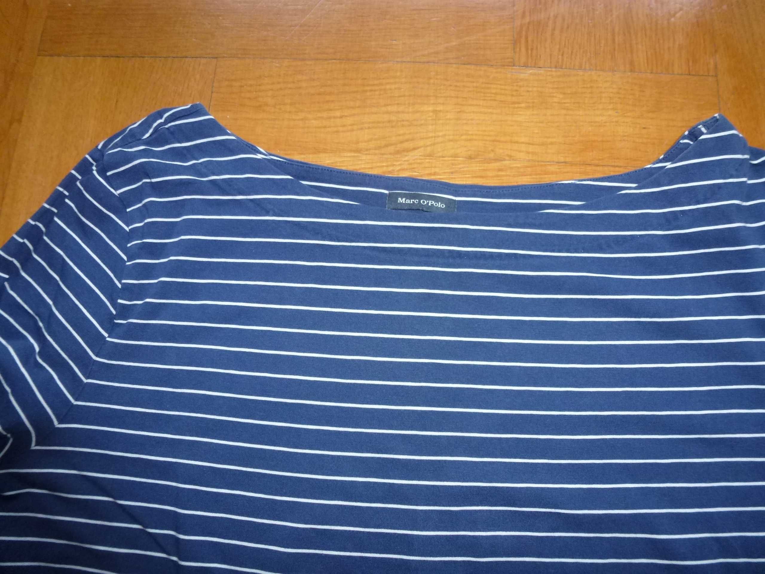 Bluzka T-Shirt Marc O"Polo granatowa w paseczki oryginalna L/XL