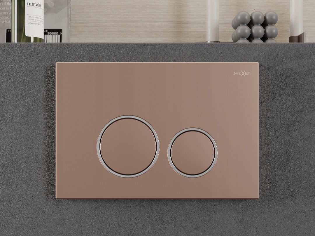 Przycisk WC napo 05 do geberit UP100 Rose Gold