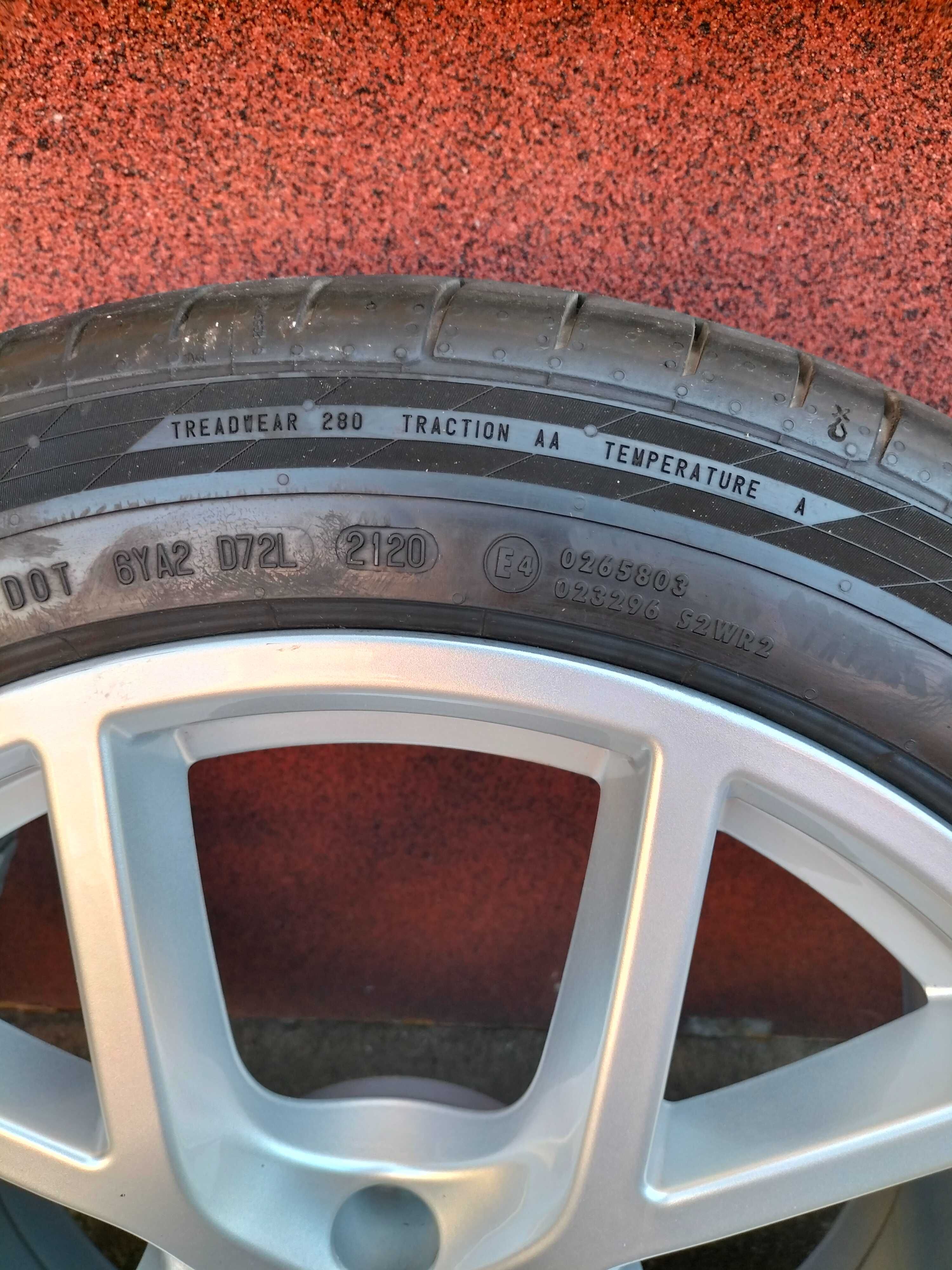 Felgi Koła Audi RS3 oryginalne 19 5x112 ET25 SREBRNE