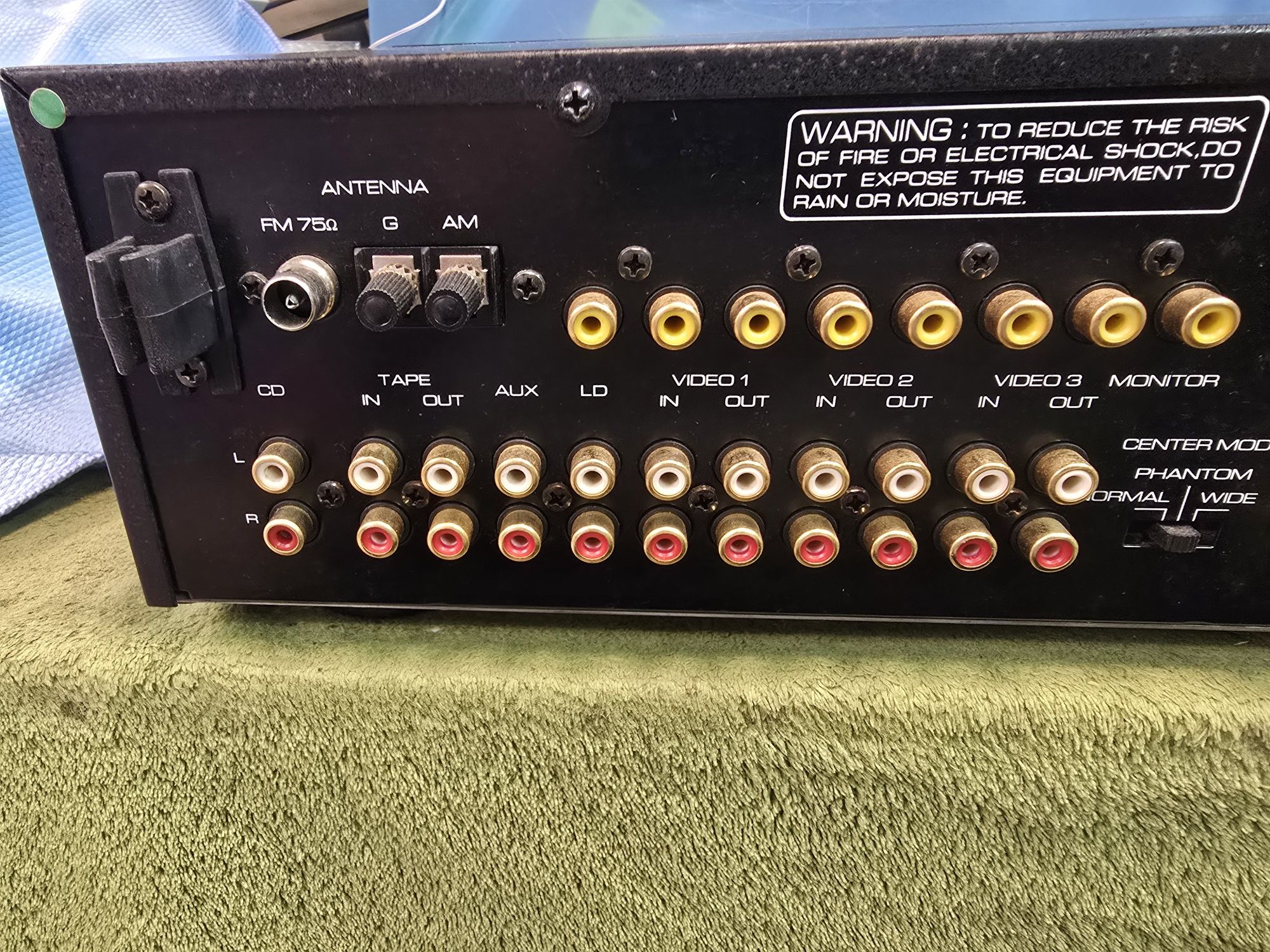 ROTEL RTC-970 preamp, przedwzmacniacz vintage + pilot.